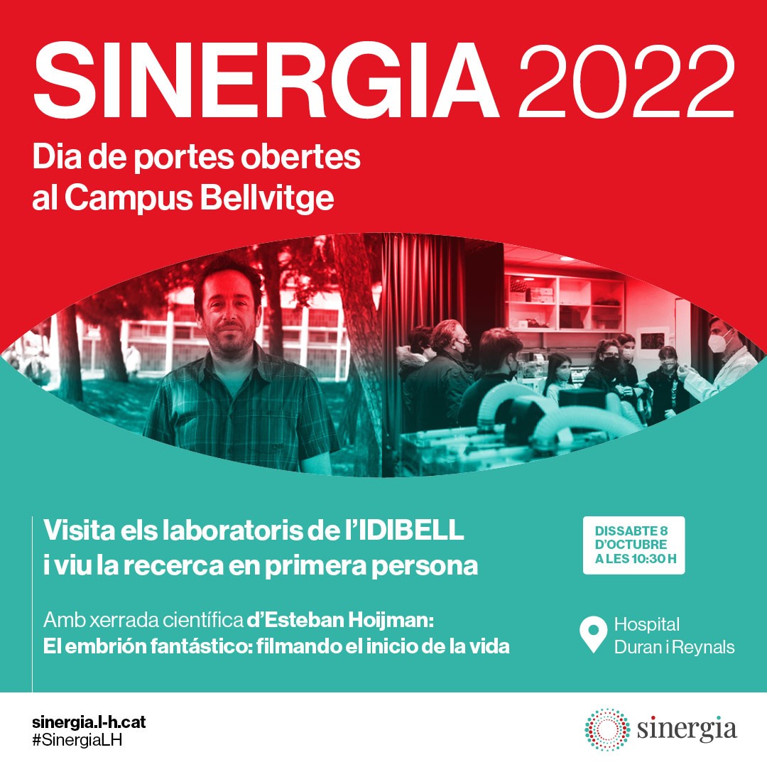 idibell_cat's tweet photo. DEMÀ obrim les portes a la recerca més puntera!🔬

Vine a conèixer-nos i acaba la visita amb una d'aquestes dues xerrades:

🔬El embrión fantástico: filmando el inicio de la vida ➡️https://t.co/yS5FhWBy2N
💰Criptomonedes: Un nou risc d'addicció al joc?➡️https://t.co/24lPJ9JrLo https://t.co/GH30d1ciMA