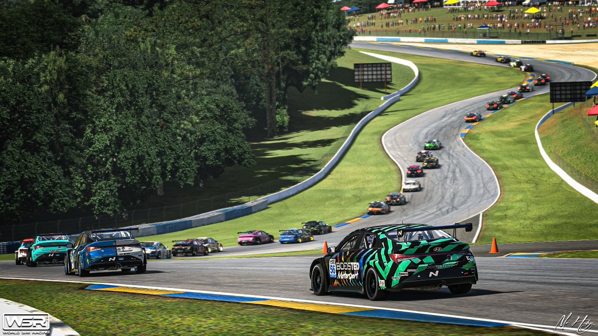 Mr_H_Photos's tweet photo. The World Sim Racing Touring Car Series headed to the virtual Road Atlanta for meeting 8. Thrills, spills and rocket rides were on show. MEGA!
Head to https://t.co/CFgwYkUgbG to see the album
#iracing #simracing #tcr #audi #honda #hyundai #ingamephotography #simtography https://t.co/BScmG8jv7W