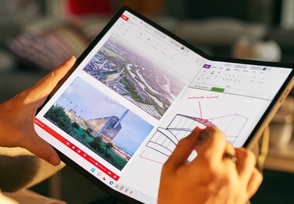 HMC_Org's tweet photo. Lenovo @Lenovo, one of our Enlightened Education Conference sponsors, are exhibiting @EICC. Please do visit the Lenovo stand in the exhibition area for a chance to win the hugely innovative Lenovo Thinkpad X1 Fold, the world’s first foldable PC! #EnlightenedEducation22 https://t.co/cieyAQ7ovg