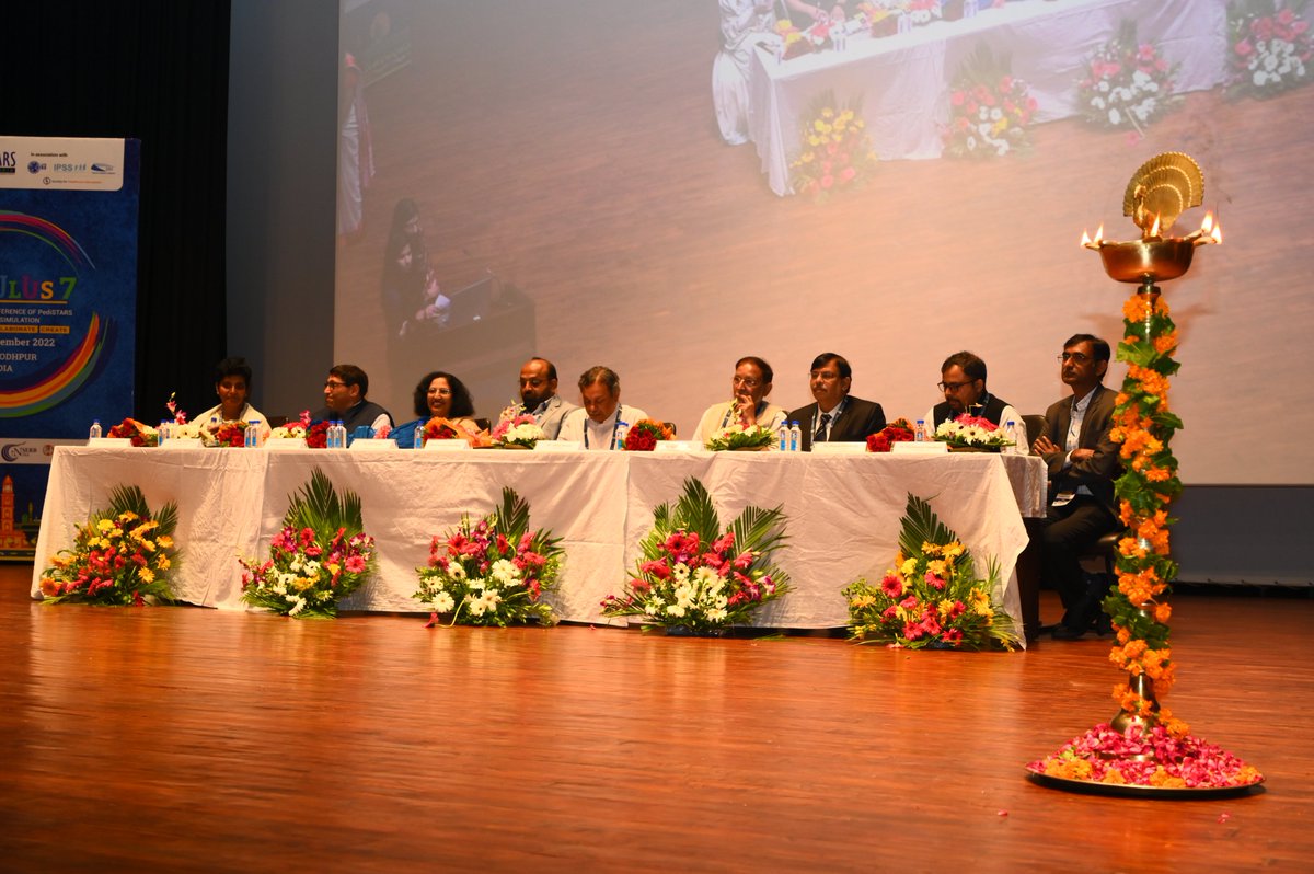 PediSTARSIndia's tweet photo. Thank you for mesmerizing keynotes at #SIMULUS 7 @ashokaiims - Witnessing simulation change in medical training, new NMC guidelines @VinayMNadkarni - translation of simulation into practice. https://t.co/coe33aXfiN