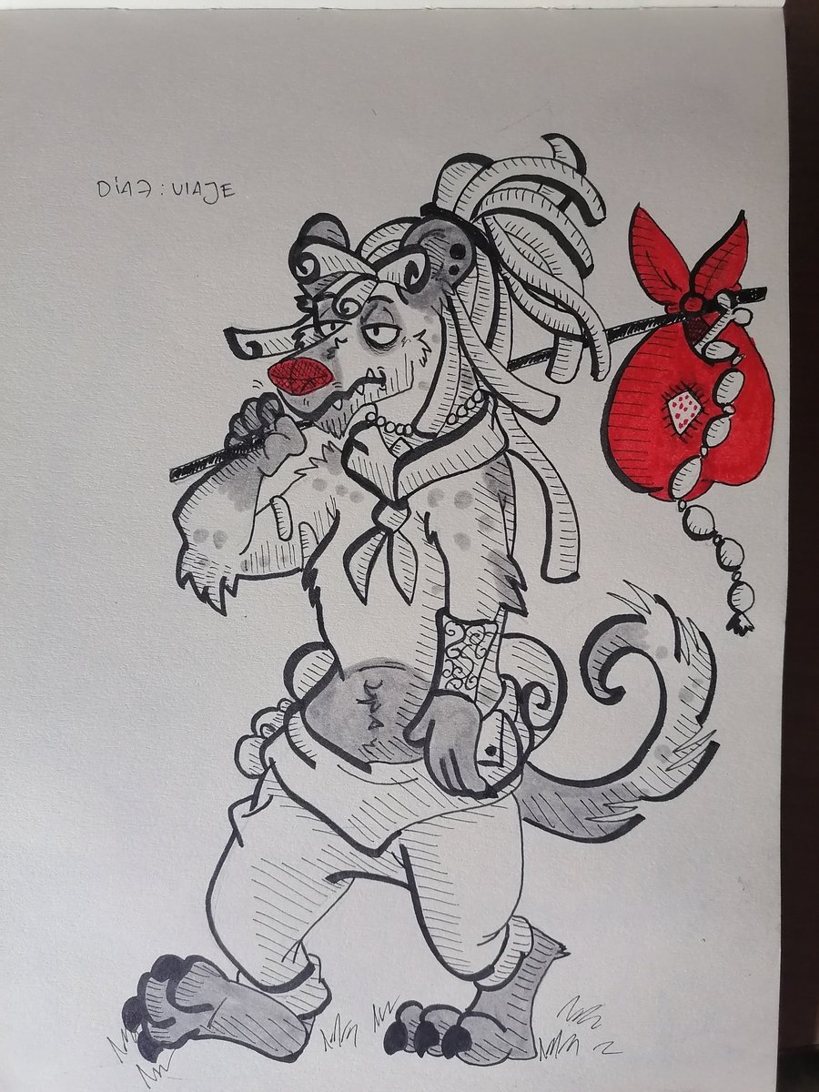 Martutifruti92's tweet photo. Day 7 : trip 🐾
#inkart #inkdrawings #inkoctober2022 #inkoctober #day3 #hyenafurry #hyena #trip✈️ #furrydrawing #furryanthro #furryartists #art #fanart #furris #bigboy #furryfandomart #doodlesketch #doodleoftheday #doodle #paws #furryart https://t.co/9tNwGOyuDD