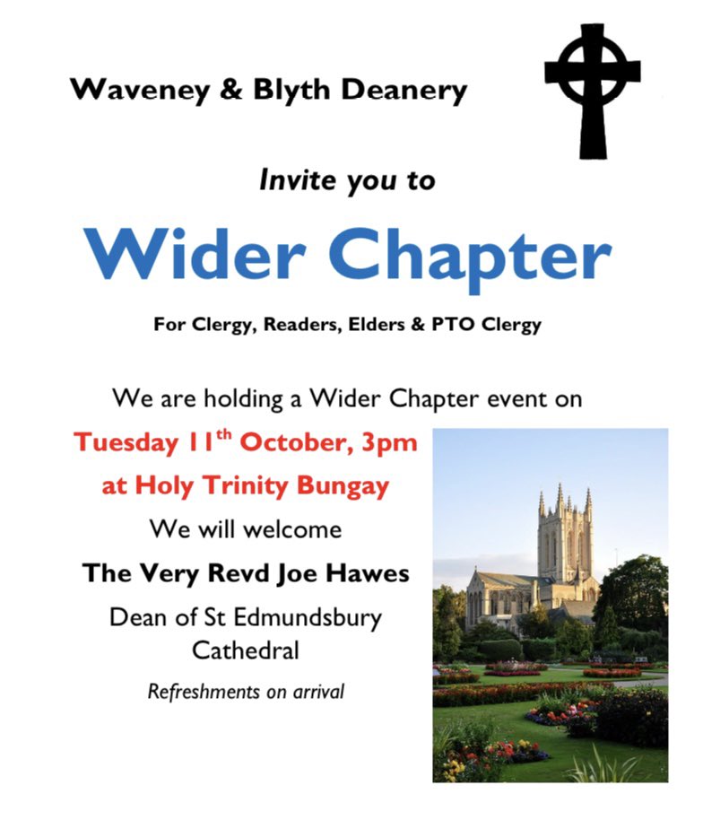 Waveney & Blyth Deanery Suffolk tweet media