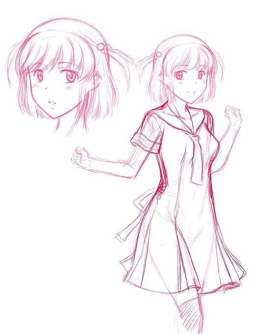 @k2batto 先生がまた頭のおか…頭の冴えた募集を!😁

前回応募したのが、研究所の女史風だったので、今回は少し幼く・・・。

そういや、前回の募集キャラって結局使われたのかしら? 😅
#ウィンヴルガ 