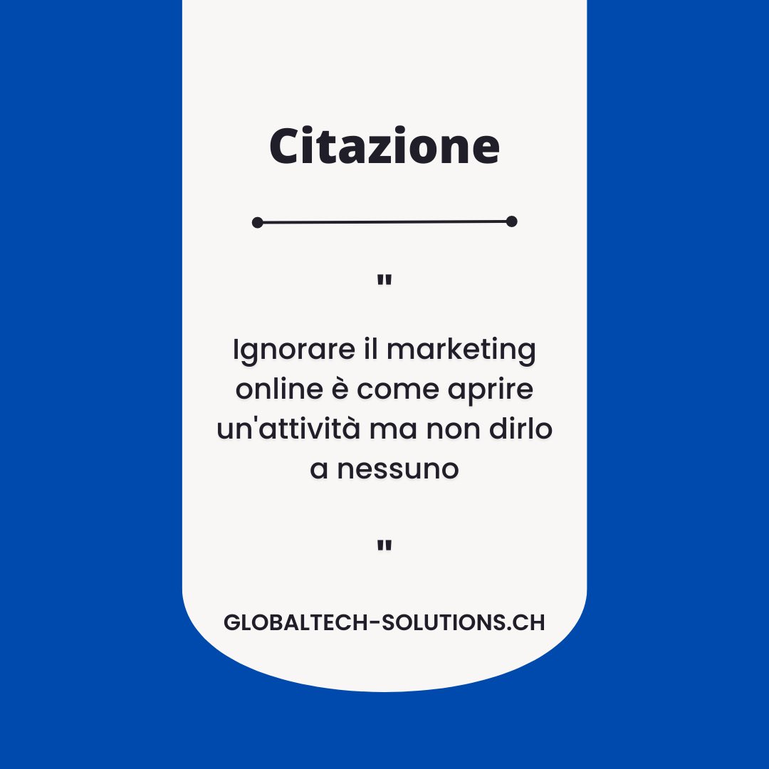 GlobaltechCH's tweet image. Non sottovalutare l’importanza del marketing online per la tua attività! 

PRENOTA UNA CONSULENZA! 🚀👉 GLOBALTECH-SOLUTIONS.CH/CONSULENZA-MAR…

#globaltechsolutionssagl #blog #marketingdigitale #digitalmarketing #onlinemarketing #svizzera #svizzeraitaliana #ticino #lugano #qrcode #seo