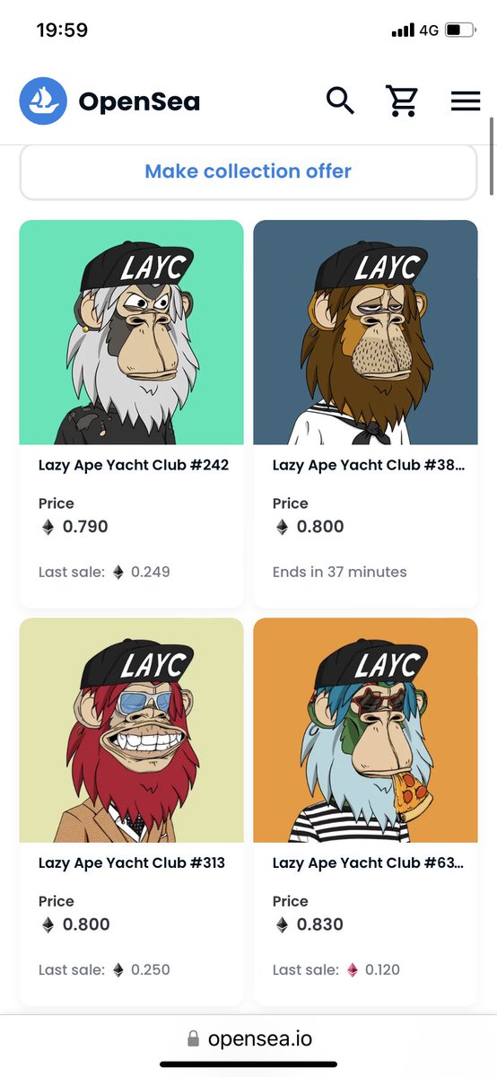 Remarkable the #LAYC #LAYCHats are at at 0.79eth floor price after 6 weeks that’s 166% increase from last week / they are the rightful winners of this week trait battle / congratulations 🍾🔥🚀 <a href="/LazyApeYC/">Lazy Ape</a> / let this b a sample that a lot is possible with the right mindset 🧠♥️💪🏻
