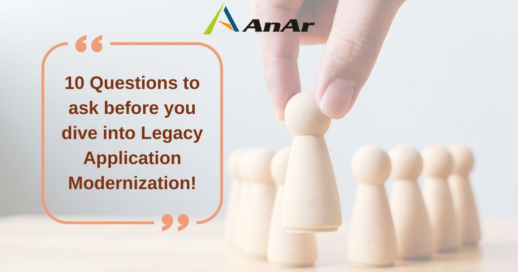 rupashri_g's tweet image. Only with trained staff members can legacy application modernization programs be used to their full potential. 

Read more: 10 Questions to ask before you dive into Legacy Application Modernization - lttr.ai/3E3m

#AppModernization #LegacyApplication #AnArSolutions