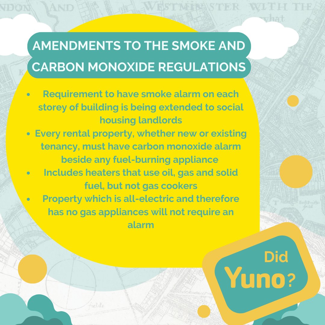 Go_Yuno_'s tweet photo. Did Yuno?
Amendments to the Smoke and Carbon Monoxide Regulations; everything you need to know with regards to upcoming government reforms.
#yuno #landlords #investors #estateagents #lettingaagents #propertymanagers #blockmanagers #conveyancers #surveyors #mortgagebrokers https://t.co/NrWYCSZtTq