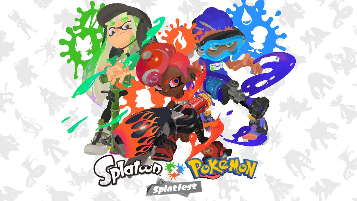 NintendoActu's tweet photo. Splatoon x Pokémon : un Splatfest spécial aura lieu du 12 au 14 novembre dans Splatoon 3 !

Plutôt équipe Plante, équipe Feu, ou équipe Eau ? #Splatoon3 #PokemonEcarlateViolet https://t.co/ufbLjWbvSi