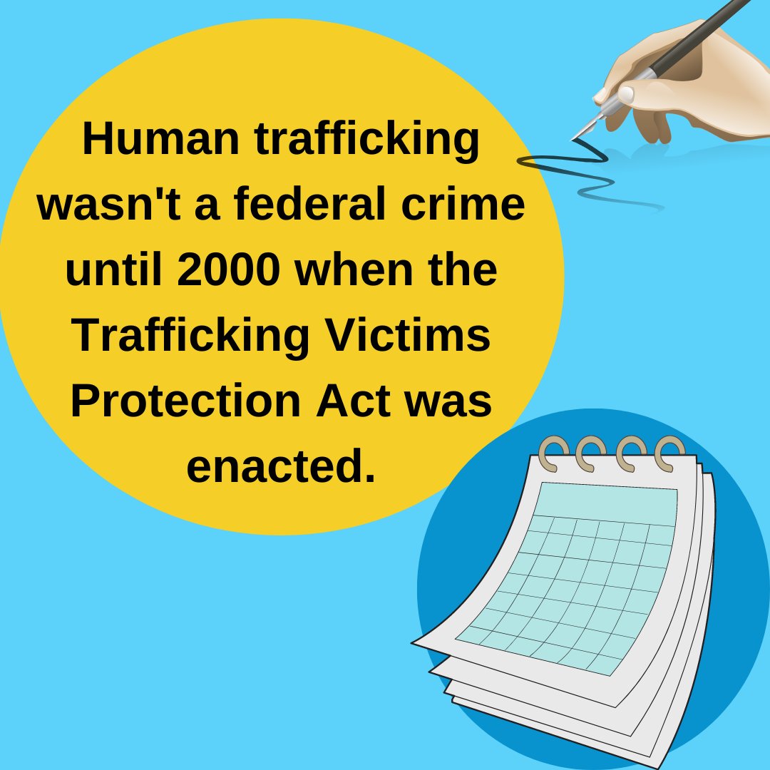 TheSMFProject's tweet image. The Trafficking Victims Protection Act of 2000 established methods of prosecuting traffickers, preventing human trafficking, and protecting victims and survivors of trafficking.
#FactFriday #justiceforsurvivors #setmefreeproject #stoptrafficking