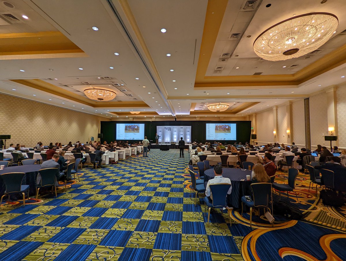 Still blows my mind that all these (&gt;100) great minds are here at #SVIM2022 discussing cutting edge scientific/translational approaches to better understand, manage, and (hopefully) cure/prevent single ventricle defects ❤️