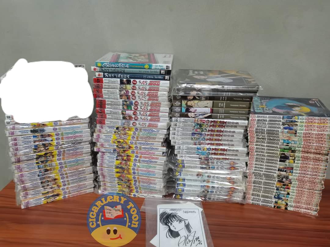 cigarlery's tweet photo. ปล่อยครับ 😁
1.ยูกิ ครบ แบบหลายๆภาคไปเลย -​ 2500
ภาคแรกขาด 35 36 
2.hxh สันขาวล้วน พิมพ์บาง แรร์ สภาพบ้าน ขาด 31 32 34  -​ 2600 
3.Hyouka LN เล่ม 1-5 ขาดเล่ม 4 สภาพบ้านสวย  -​ 1400
4. นิทราสยอง 2 เล่มจบ -​ 300 
#ตลาดนัดมังงะ #หนังสื��การ์ตูน #มังงะ #ตลาดนัดhxh #ตลาดนัดฮันเตอร์ https://t.co/EDeRE4ssHf