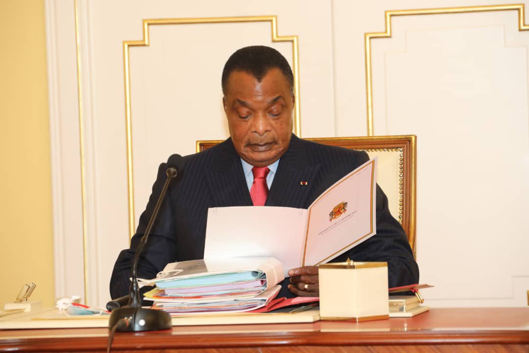 DirPressePdt's tweet photo. #Congo. Sous la très haute autorité du président de la République #Denis_Sassou_Nguesso, la réunion du C.M de ce 07/10/2022 examine les projets suivants : - projet de loi de règlement exercice 2021;
- projet de loi de finances 2023;
- projet de décret portant ouverture de crédits https://t.co/AV8Af472Wc