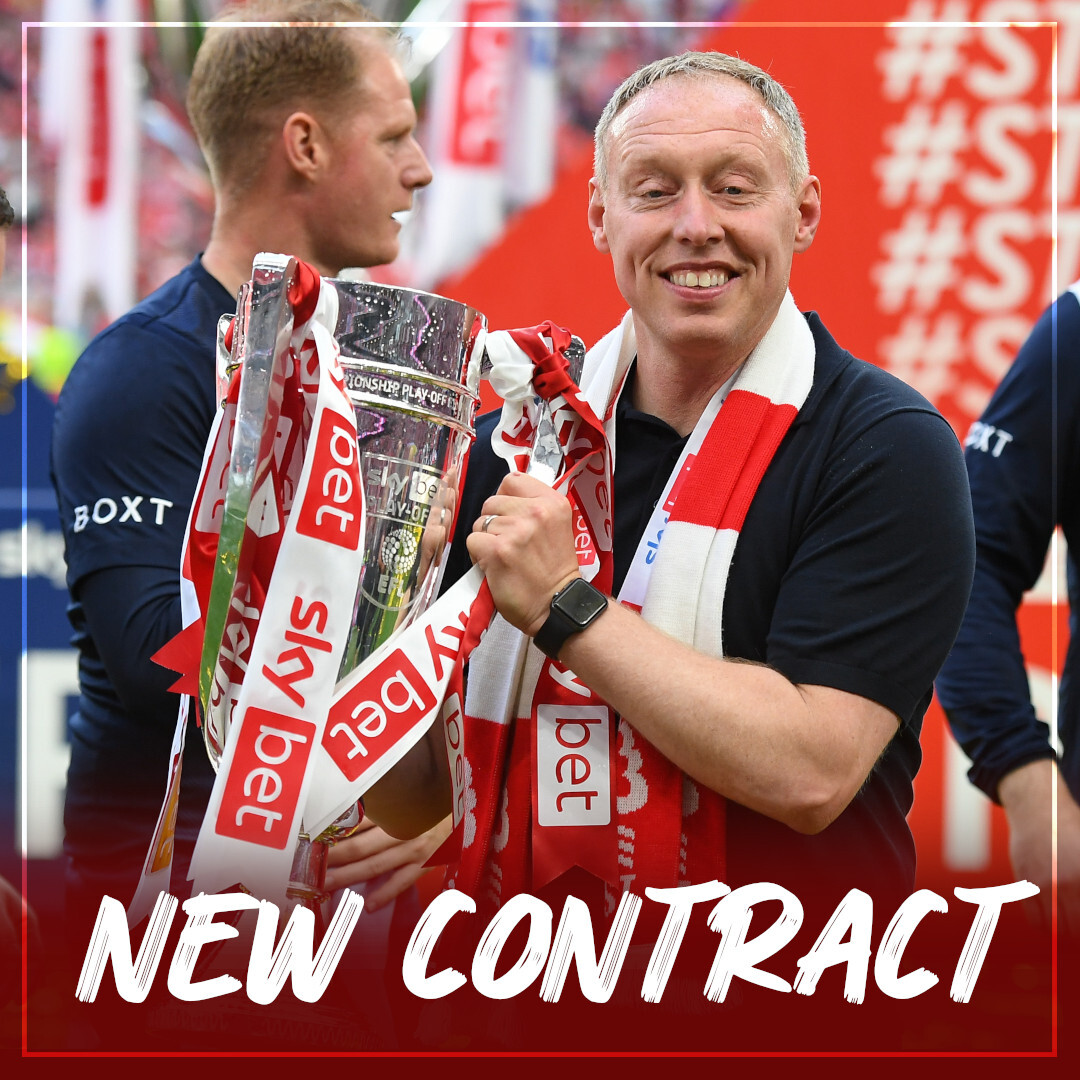 🚨 Major breaking news as Steve Coopers signs a contract extension until 2025 at #NFFC 🚨