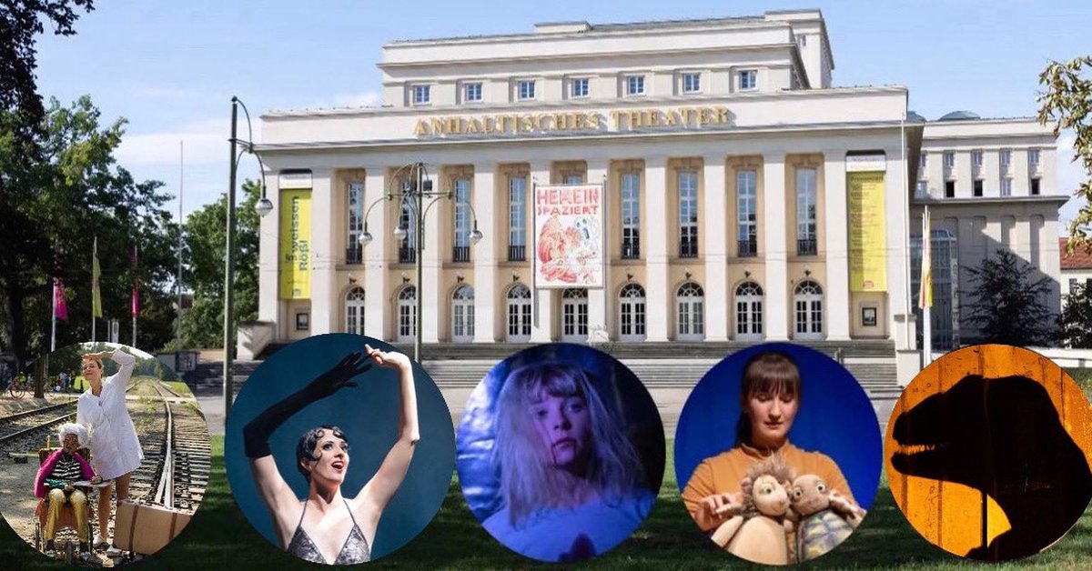 anhaltisches's tweet photo. #Wochenendprogramm 🎭🎼: 
Die große #Premiere von Mozarts 
DIE ZAUBERFLÖTE steht an. 
JURASSIC PARK🦖und MIDNIGHT MOVIE🌕 laden in spannende Welten ein. Und für Puppentheaterfans bieten wir UMARMST DU MICH MAL? 🐢🦔und die Comedy GEPFLEGT ENTGLEISEN 👵🏻 an. 
 #Dessau #visitdessau https://t.co/O6Grw4IZiP