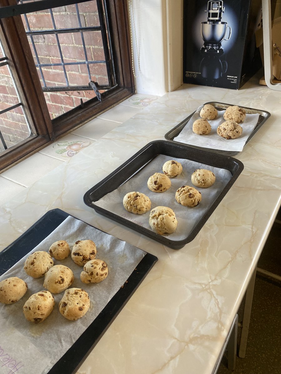 OPS_OratoryPrep's tweet image. Yesterday, #Year3 made some wonderful Egyptian style sweet bread using dates and honey. 

There was a rather lovely smell in the classroom afterwards, hopefully they tasted as good as they looked!

#OPSLearning #Egyptian #bread #baking