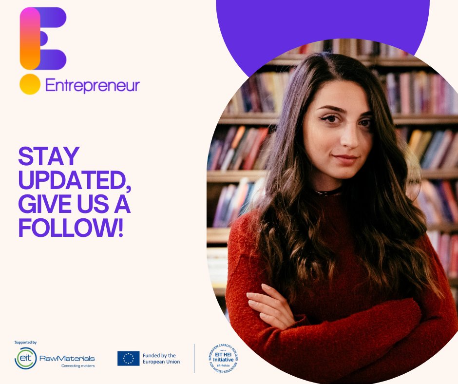 Entrepreneur_eu's tweet photo. We are happy to announce that our ‘Entrepreneur’ project has selected for funding as part of the second call for proposals of the EIT HEI Initiative!
@EITHEIInitiative @EITRawMaterials
#entrepreneurproject #entrepreneur #funding #highereducation https://t.co/VVx6288sZo