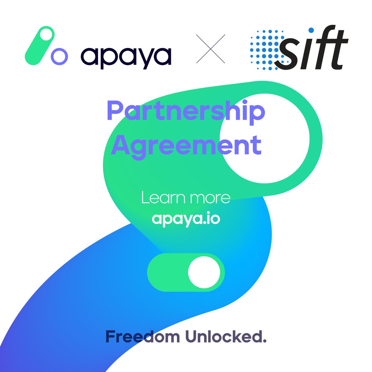 @ApayaHQ has partnered with <a href="/GetSift/">Sift</a> — the leader in Digital Trust &amp; Safety. Sift prevents fraud and abuse through industry-leading technology and expertise, an unrivaled global data network of 70 billion events per month, and a commitment to long-term customer partnerships.