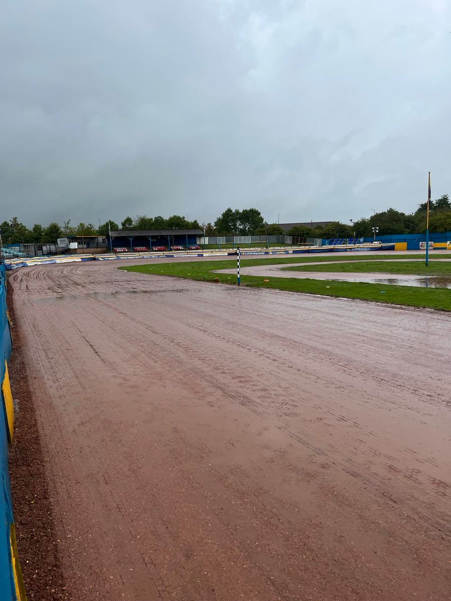 ☔️ POSTPONED: After rain all week and more forecast throughout the day, tonight's match against Leicester Lion Cubs has been postponed.