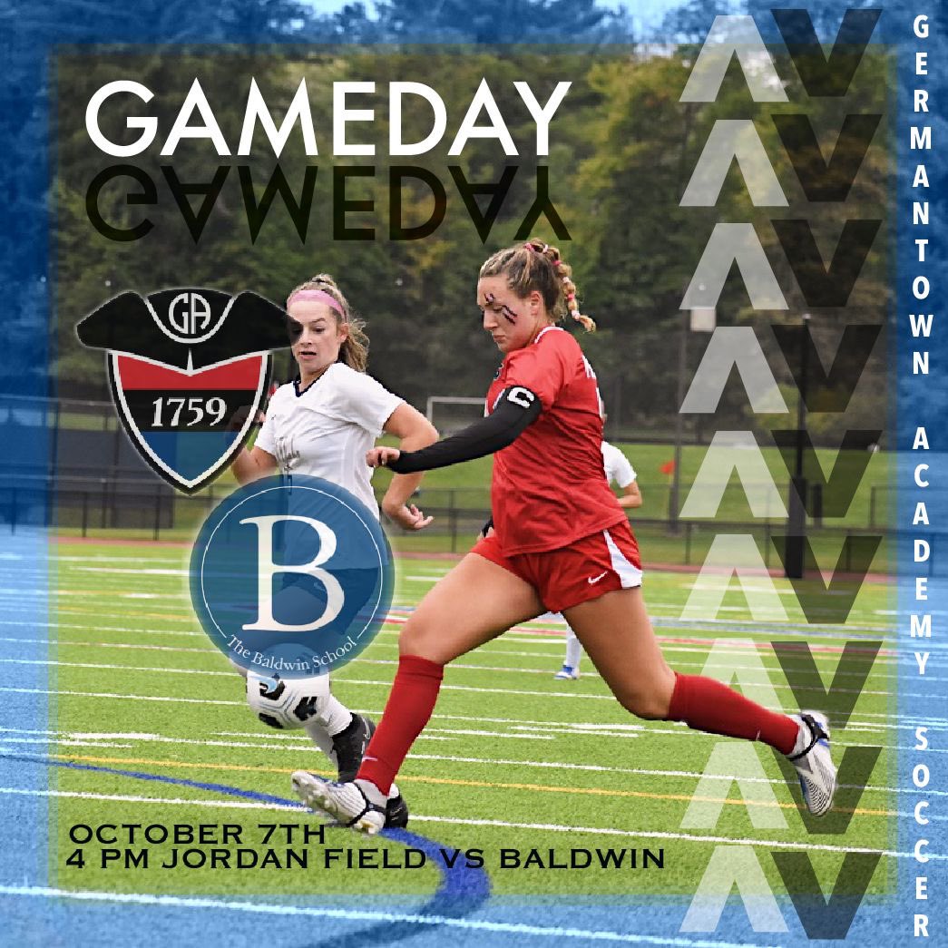 GAMEDAY❤️💙🖤 Home on Jordan Field today at 4 PM as we host Baldwin to continue league play!! #rollpats @GAPatriots @PhSportsDigest @HSGameOn @PaPrepLive