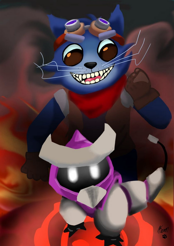 Today is #FridayFanArt &amp; we have selected this week's #BotworldAdventure Fan Art Event winner. Congrats to Edward Enrique for this wonderful work of art. This talented Botmaster will be rewarded 150 Gems. #BotworldAdventureArt #MobileGames #MobileGaming #rpg #openworldgame