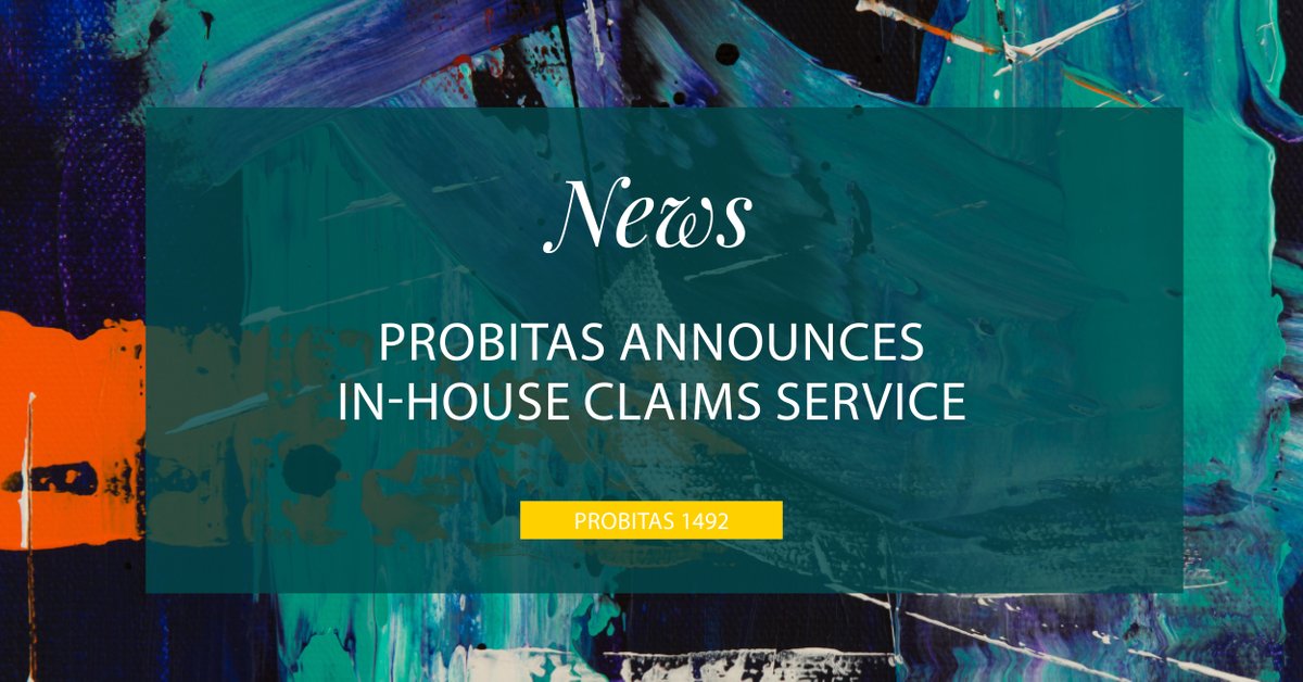 Probitas1492's tweet photo. Probitas are pleased to announce that from 10 October 2022, Probitas' Claims service will be managed in-house.

READ MORE: https://t.co/X1LfNYkdjV https://t.co/A0TIexX2J6