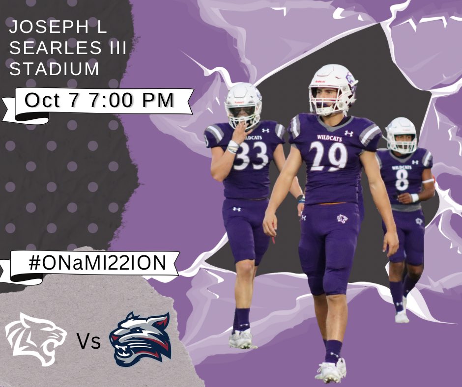 Elgin Football plays Killeen Chaparral in Killeen. Design by @ZoeGrames #UTD #ONaMI22ION