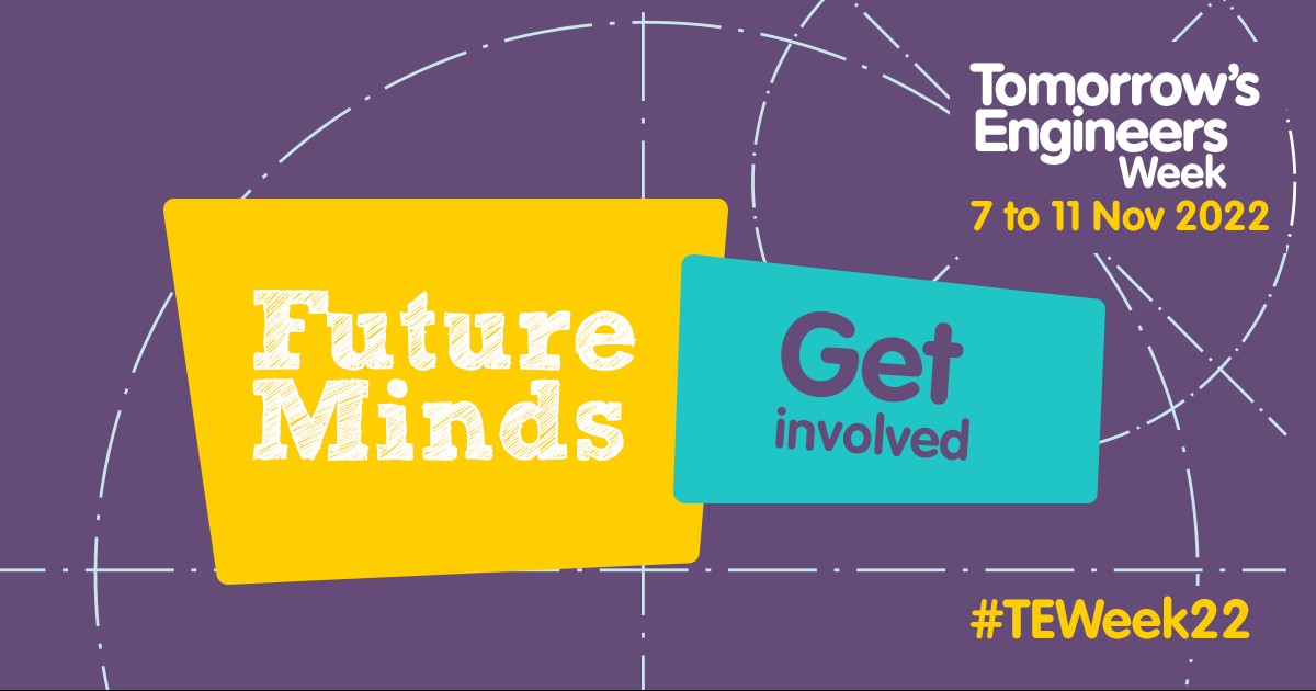 You and your students are invited to take part in the 10th annual Tomorrow’s Engineers Week #TEWeek22, 7 to 11 November. This year, the Week will focus on how engineering will help shape the world in the next decade. teweek.org.uk