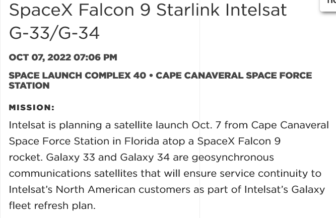 For my Florida Friends, a Heads Up for tonight 🚀