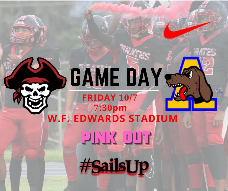 PascoPirates_FB's tweet photo. 🚨G A M E D A Y🚨 #SailsUp 🏴‍☠️🏴‍☠️🏴‍☠️🏴‍☠️🏴‍☠️ #PINKOUT https://t.co/b698pY9jze
