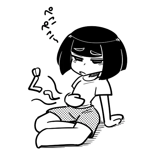 眠いし… 