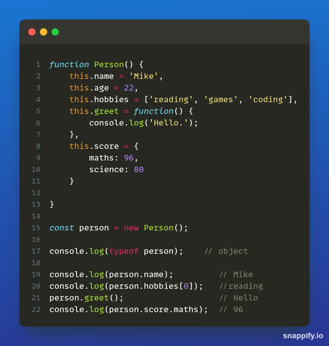 Javascript Objects: Ways to create them⚡⚡ A Thread🧵👇🏻 - Thread from ...
