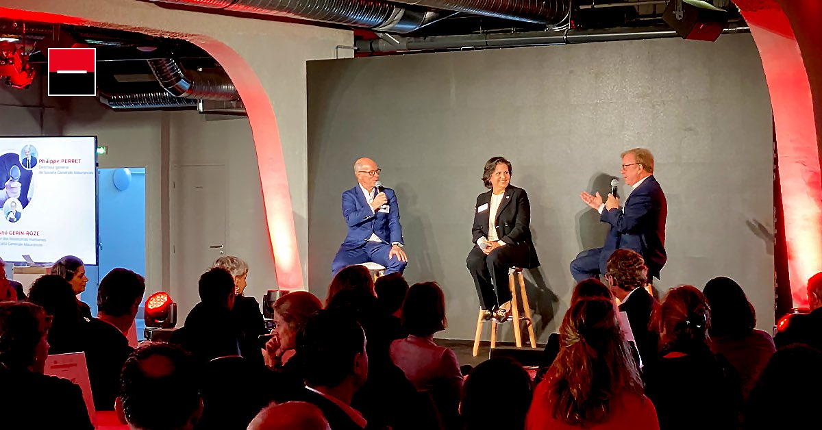 SG_Assurances's tweet photo. Nous avons réuni hier plus de 300 leaders de France et de l’International pour une journée interactive dédiée à la thématique du #LeaderDurable, autour d’ateliers collectifs et de prises de parole ! https://t.co/glSmCr74cS