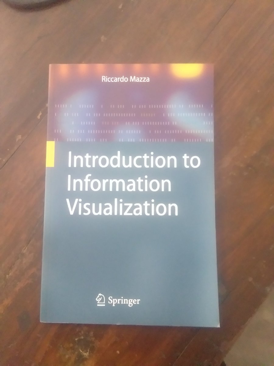 A tiny but nice book to read.

#DataScience #DataAnalytics #visualization