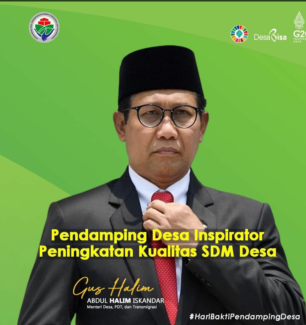gerbangdesaID's tweet photo. " Pendamping Desa Inspirator Peningkatan Kualitas SDM Desa "
#HariBaktiPendampingDesa 
@jokowi 
@halimiskandarnu 
@kemendespdtt 
@tppkemendes 
@malik_haramain https://t.co/dd4Rom82tt