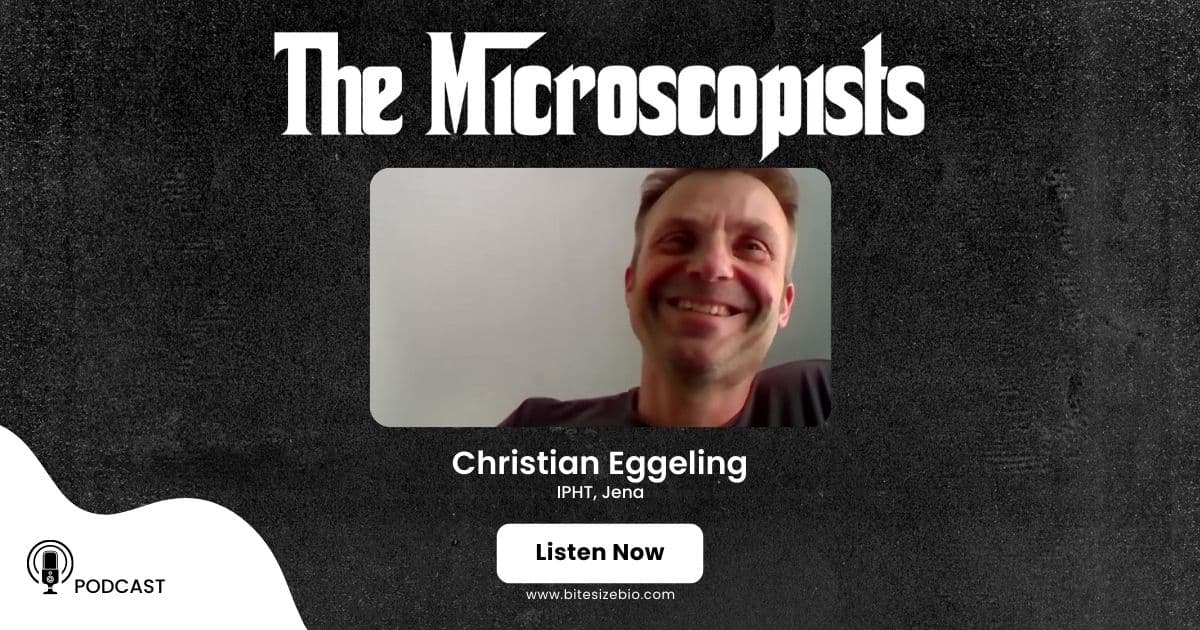 The latest #TheMicroscopists stars Christian Eggeling. From physics, to biotech company, to faculty in Oxford and now Jena. Plus the importance of scientific freedom and failures, balancing research & teaching...& #PulpFiction & #TheBigLebowski! See/Hear: bit.ly/microscopists5…