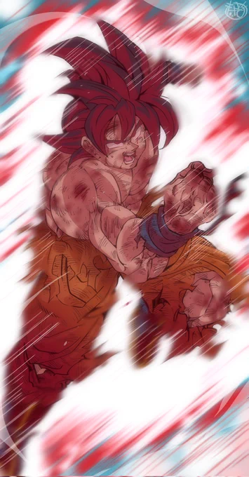 『三倍界王拳っ!!!』#DragonBall #ドラゴンボール 