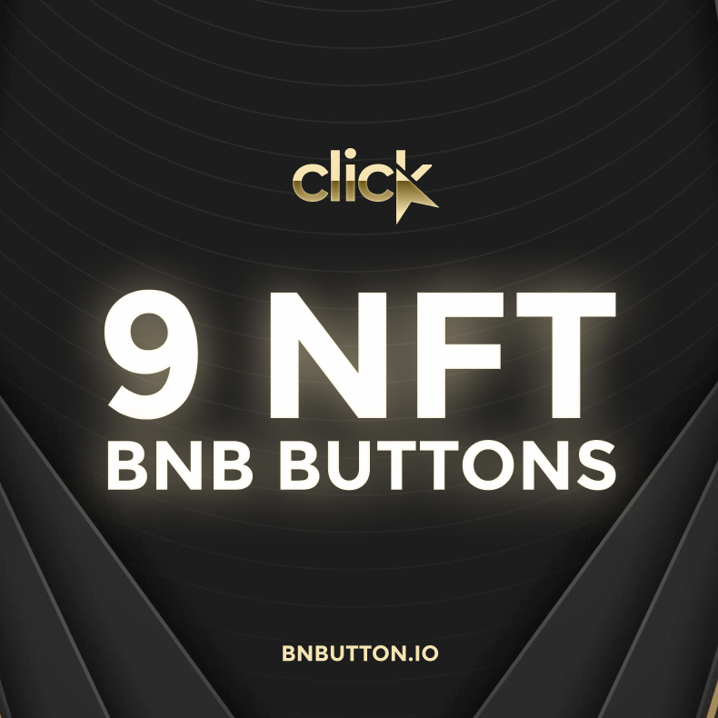 There are a total of 9 BNB buttons in the Click project

Cost of buttons is different from the income of BNB and $Click + $Butn farming

Common 0.2 $BNB
Uncommon 0.5 $BNB
Rare 1 $BNB
Magic 2 $BNB
Mystic 3 $BNB
Gold 5 $BNB
Platinum 8 $BNB
Diamond 10 $BNB
Legendary 15 $BNB