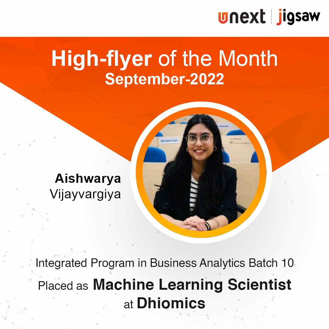 jigsawacademy's tweet photo. Congratulations &amp; Bravo for acing the career transformation journey!🔥

#UNextJigsaw wishes you all the success in your future endeavors! 😇

#Placement #JobPlacement #Job #OnlineCertification #OnlineLearning #OnlineLearningPrograms #MachineLearning #BusinessAnalytics #IPBA https://t.co/eQ9YmUQWj7