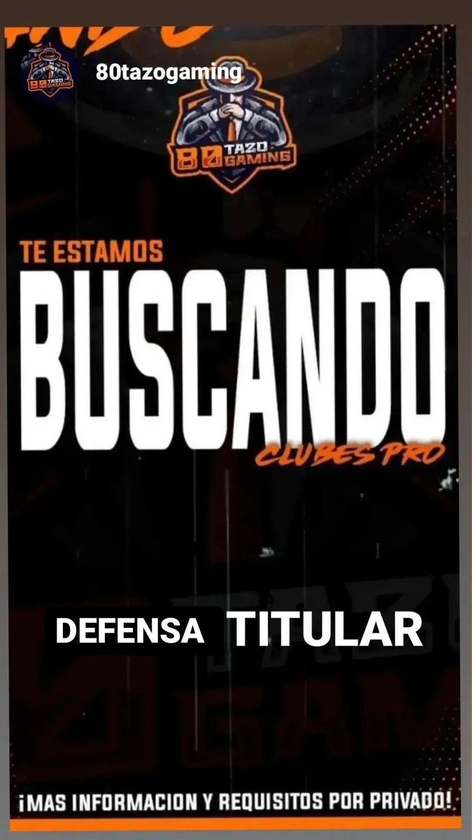 #TEBUSCAMOSCLUBESPRO
#PS5

Buscamos defensa titular para cerrar plantilla 22-23 

#ÚneteAlaTribu⚔️