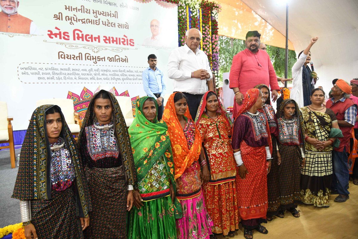 વિચરતી અને વિમુક્ત જાતિના સમાજો સાથે સ્નેહમિલનની વધુ એક ઝલક..