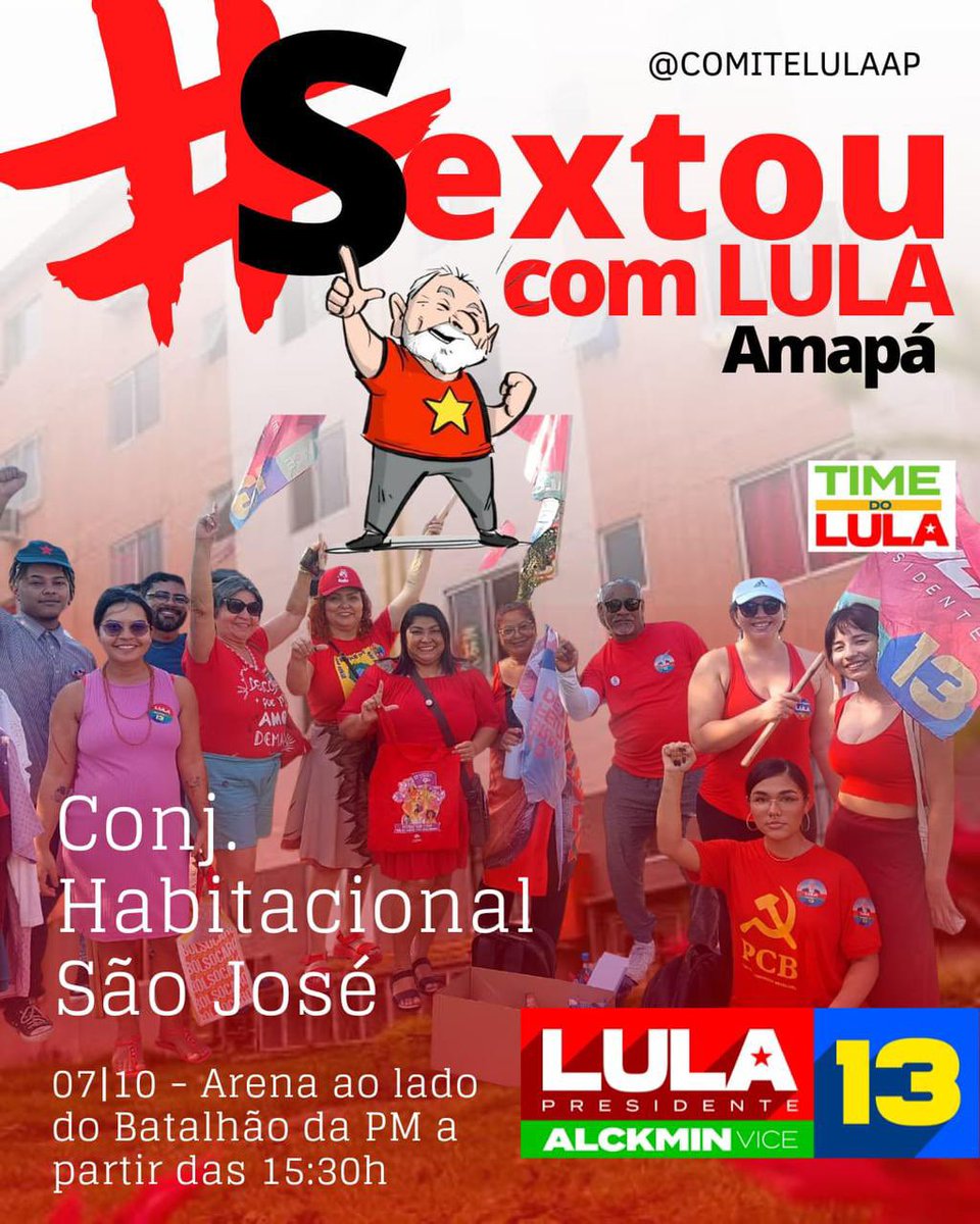 Sextou com LULA Amapá
