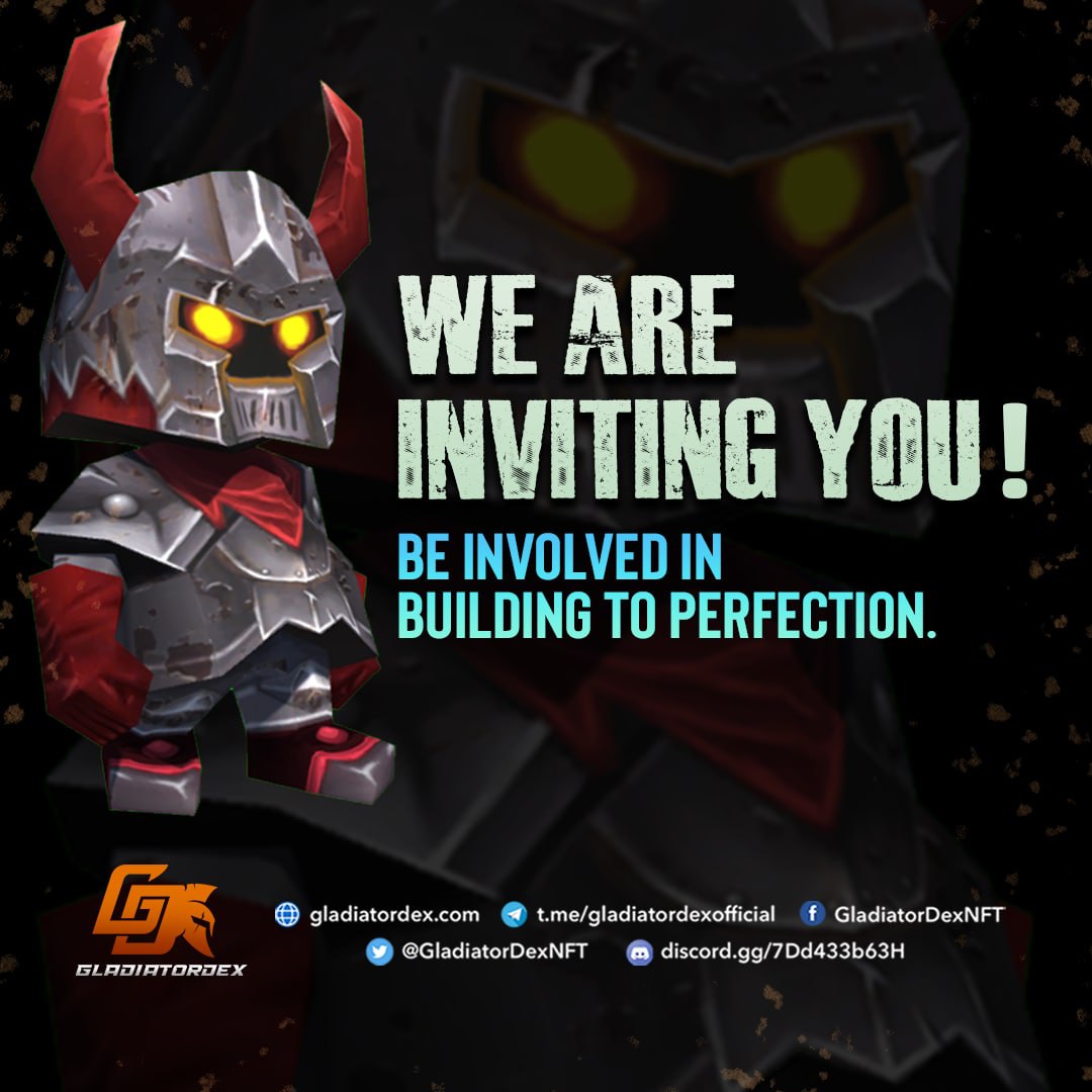 🚨CLAIM your game access🚨

Serving gladiators consistently is one of our goals. Expect us to work on the game's development daily; that's why Public Early Game Access is still ongoing.💪

Join and accomplish the form below to participate:
forms.gle/DajJafabj96jy6…
#NFT #NFTs #P2E