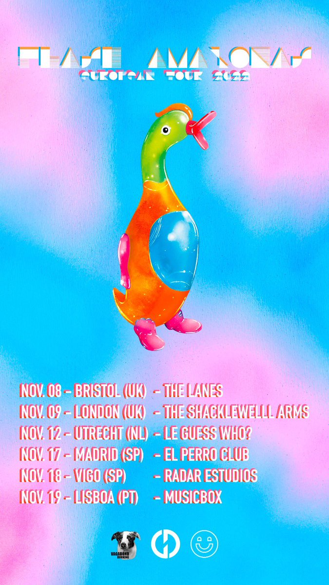 コロンビアのフリアンマジョルカさんとの遠距離恋愛バンドフラッシュアマゾナス、来月ヨーロッパツアーです！  新曲「女王はトカゲ」も配信中！
アルバム「ウヴァウヴァ」は月末発売🍇🍇　人前で演奏するのは3年ぶり！　こちらのリンクから聴いてね↓ @julianmayorga 
linktr.ee/flashamazonas