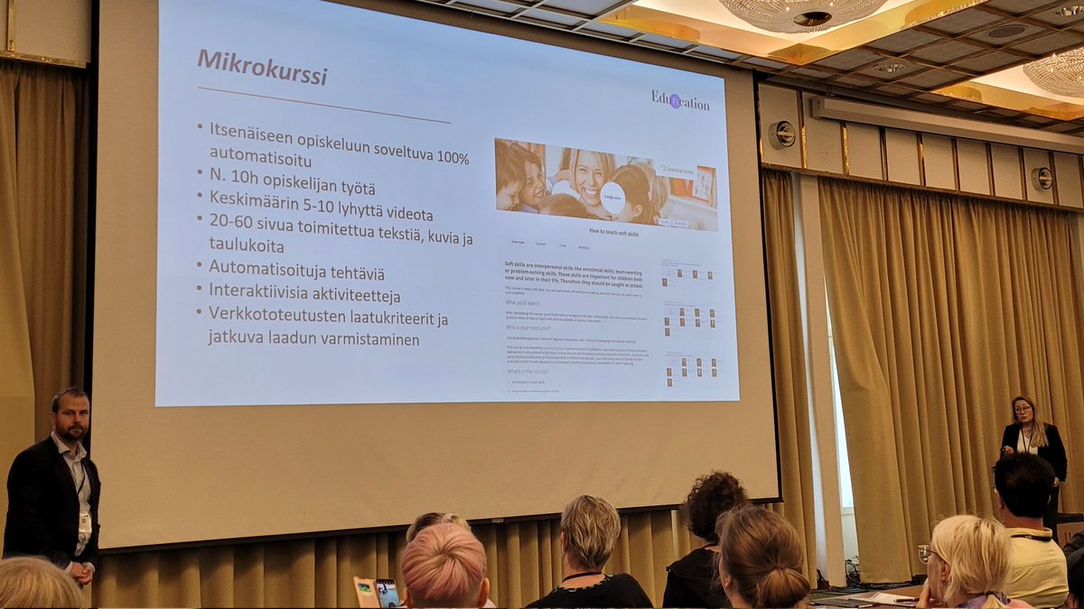 MikaSuutari's tweet image. TKI-aihioista ja -tuloksista mikrokursseja. Loistava idea @xamkfi! #digivisio2030 #itk2022