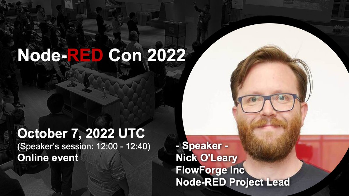🎉 Node-RED Con English track just about to start! First up is @knolleary with a overview of Node-RED in 2022 #nrcon2022 #nodered youtu.be/Inf37X0_xxo