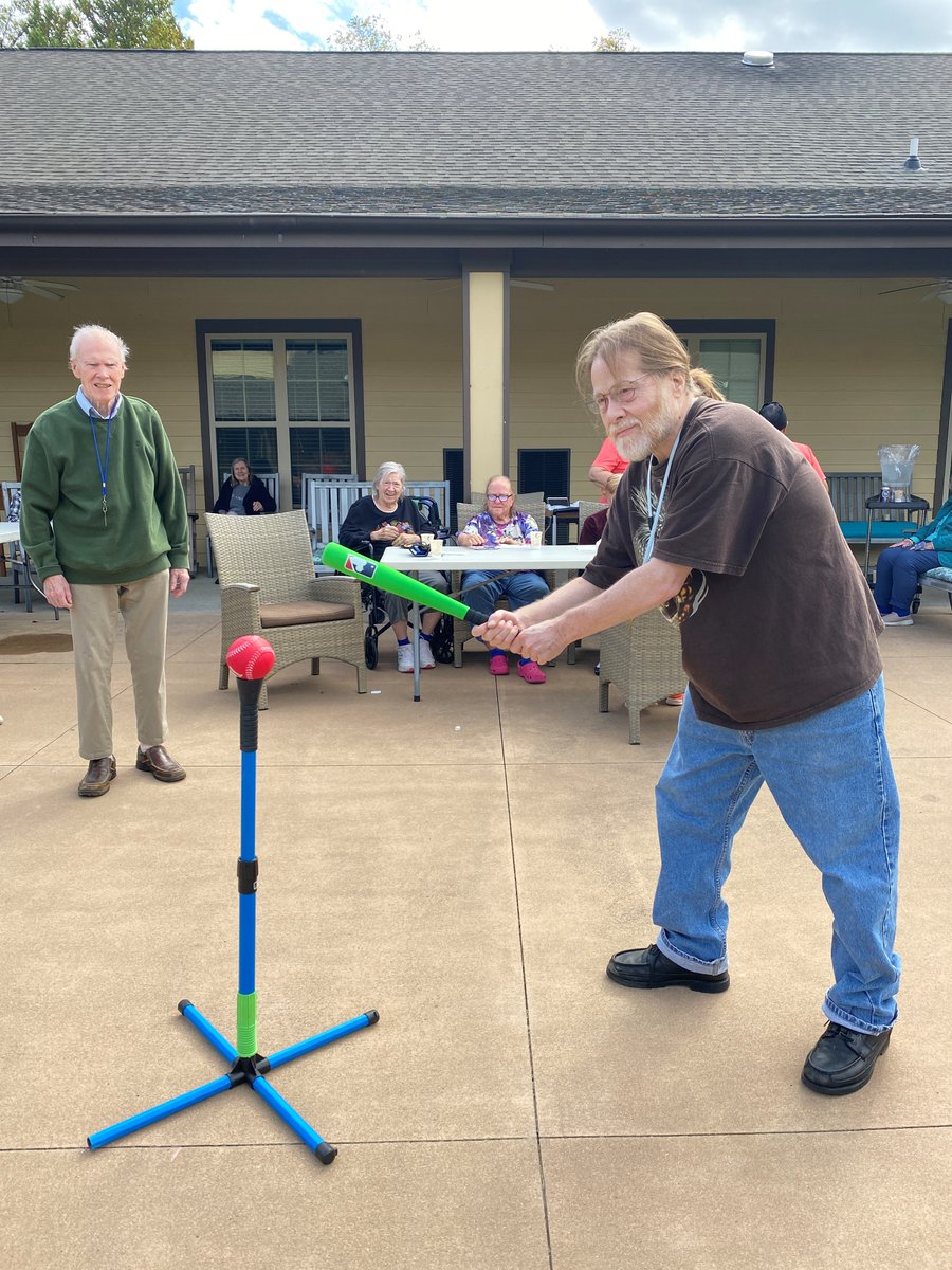 Swing, Batter Batter Batter! There are some competitive T-BALL players here at LES
#Trilogyliving