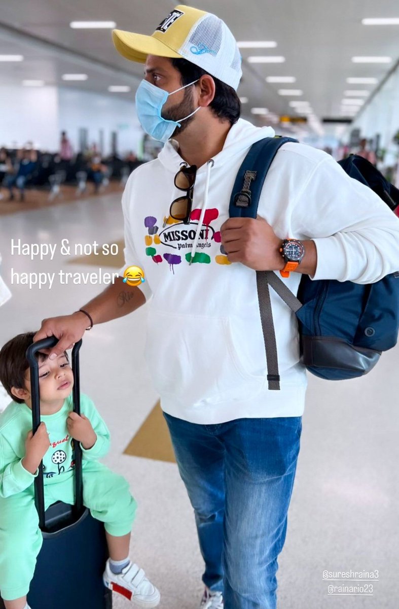 Soanu_'s tweet photo. 🫶🏻😍💫

@ImRaina | #SureshRaina | 
#Rio | #Gracia https://t.co/8uN8pTtqek