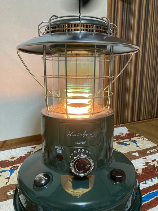 少し寒いからテストも兼ねて灯火 