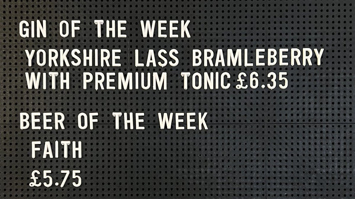 Gin and Beer of the week! Come down to try it out! Open from 12pm 🍻🍹