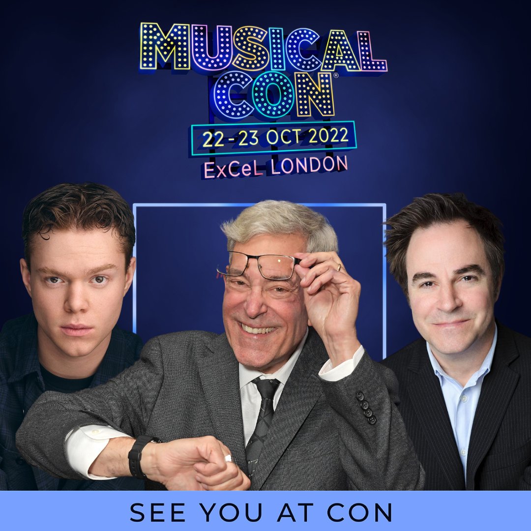 ⏱️ Time circuits on! New destination: @MusicalConUK!!!  

Dreamers, we hope to see you all at the UK’s first ever musical theatre fan convention! 🤓 Excel London, 22nd & 23rd Oct 2022. ⚡
musicalcon.co.uk
#ThisIsForTheFans #SeeYouAtCon